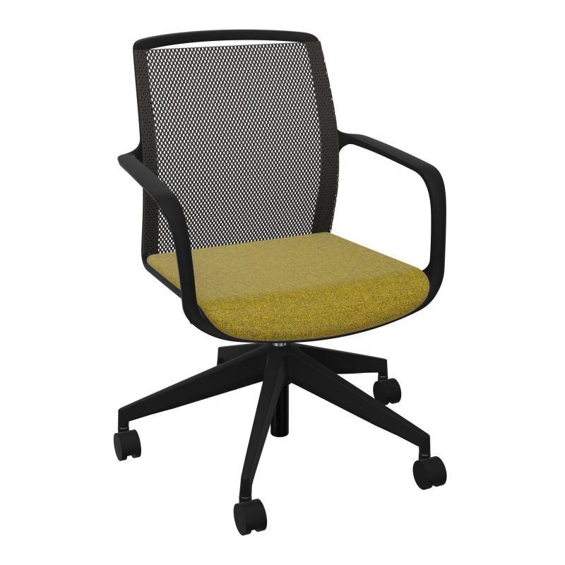 LOUIS CHAISE PIETEMENT 5 BRANCHES ROULETTES SOL DUR 60 MM E9 TI SV