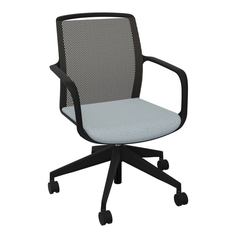 LOUIS CHAISE PIETEMENT 5 BRANCHES ROULETTES SOL DUR 60 MM KD TI SV