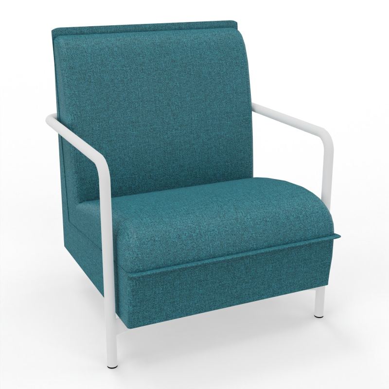 ASSISE LOUNGE 1 PLACE AVEC DOSSIER 4 PIEDS FIXES B4 ZO