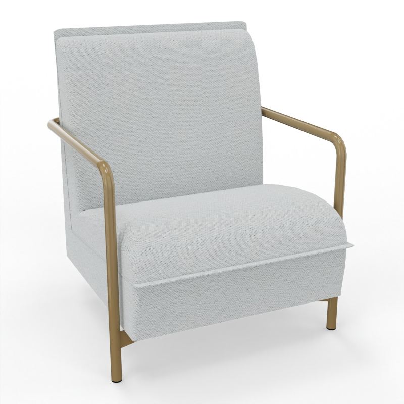 ASSISE LOUNGE 1 PLACE AVEC DOSSIER 4 PIEDS FIXES BC Z3