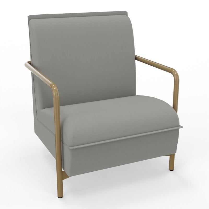 ASSISE LOUNGE 1 PLACE AVEC DOSSIER 4 PIEDS FIXES CA Z3