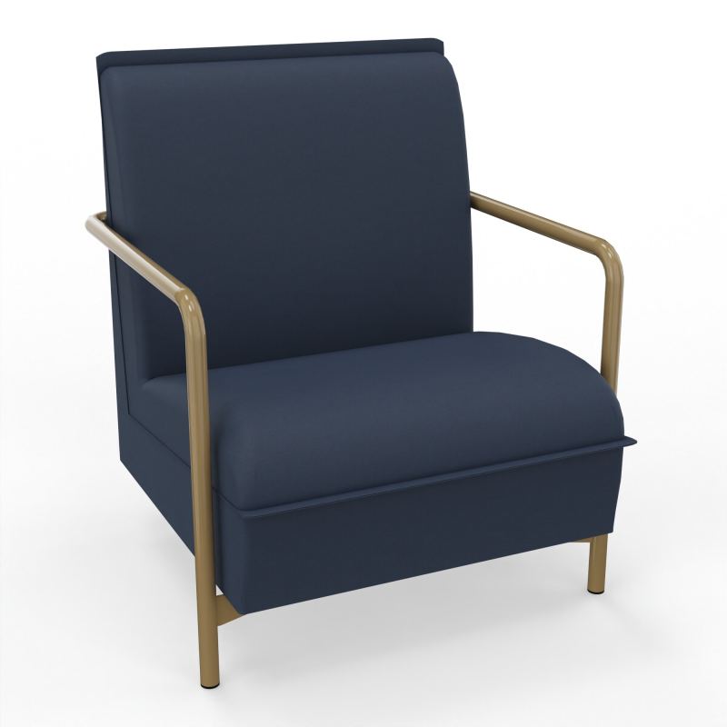 ASSISE LOUNGE 1 PLACE AVEC DOSSIER 4 PIEDS FIXES CC Z3