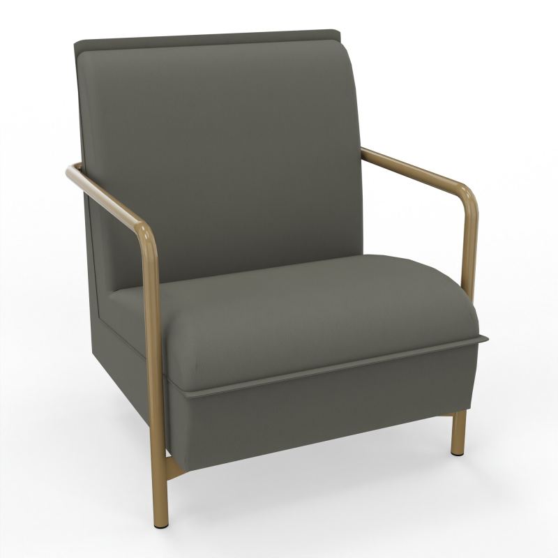 ASSISE LOUNGE 1 PLACE AVEC DOSSIER 4 PIEDS FIXES CH Z3