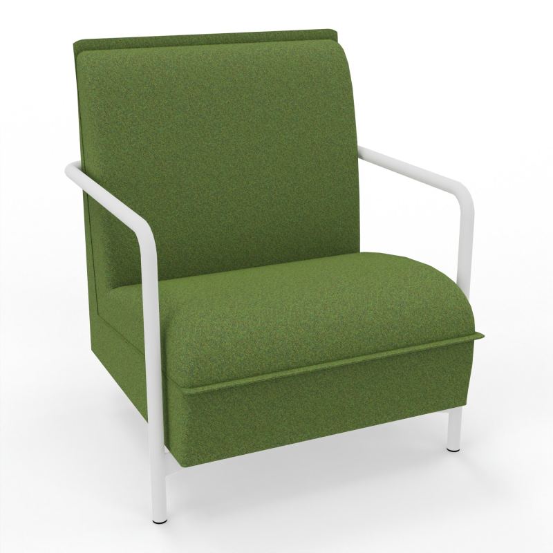 ASSISE LOUNGE 1 PLACE AVEC DOSSIER 4 PIEDS FIXES DE ZO