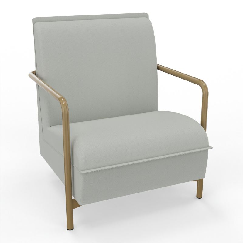 ASSISE LOUNGE 1 PLACE AVEC DOSSIER 4 PIEDS FIXES E5 Z3