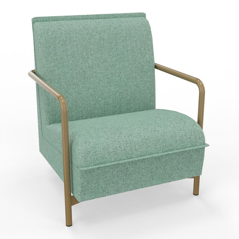 ASSISE LOUNGE 1 PLACE AVEC DOSSIER 4 PIEDS FIXES E7 Z3