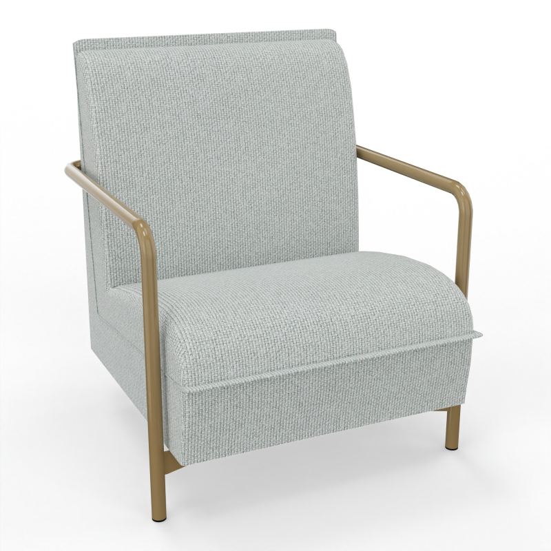 ASSISE LOUNGE 1 PLACE AVEC DOSSIER 4 PIEDS FIXES  T8 Z3