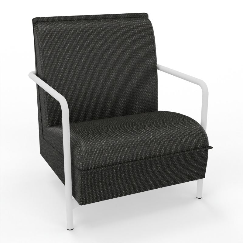 ASSISE LOUNGE 1 PLACE AVEC DOSSIER 4 PIEDS FIXES  T9 ZO