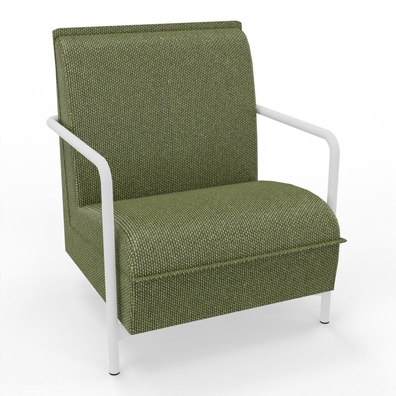 ASSISE LOUNGE 1 PLACE AVEC DOSSIER 4 PIEDS FIXES  TU ZO