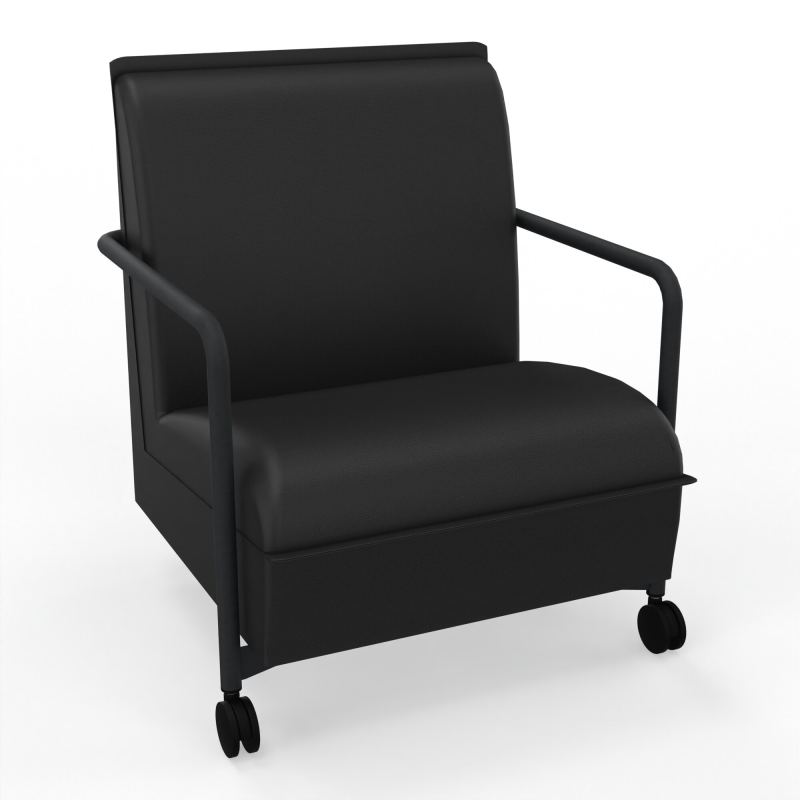ASSISE LOUNGE MOBILE 1 PLACEAVEC DOSSIER 2 PIEDS FIXES 2 ROUES A6 ZP
