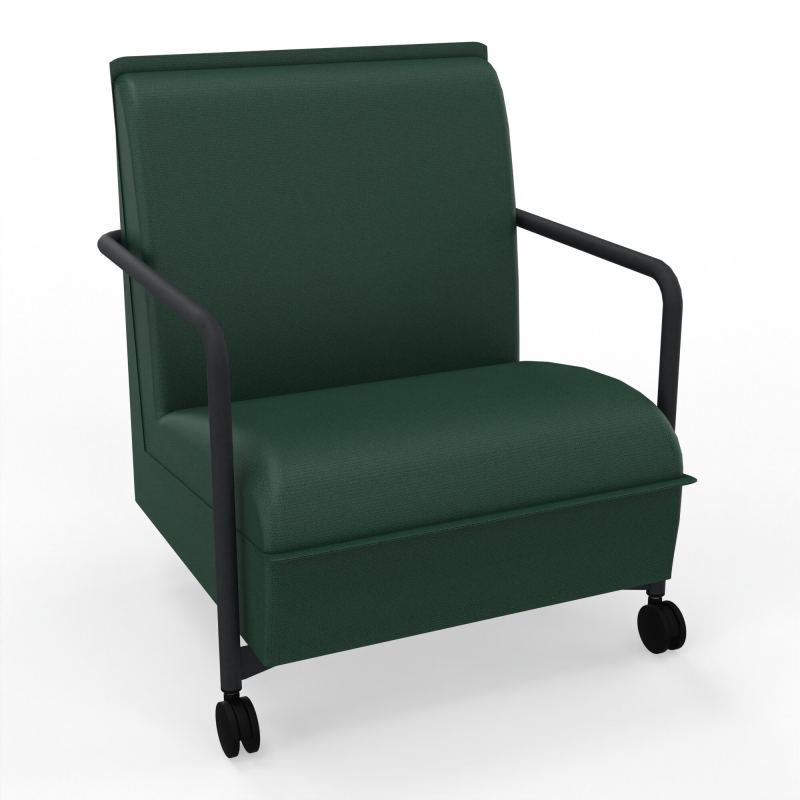 ASSISE LOUNGE MOBILE 1 PLACEAVEC DOSSIER 2 PIEDS FIXES 2 ROUES A9 ZP