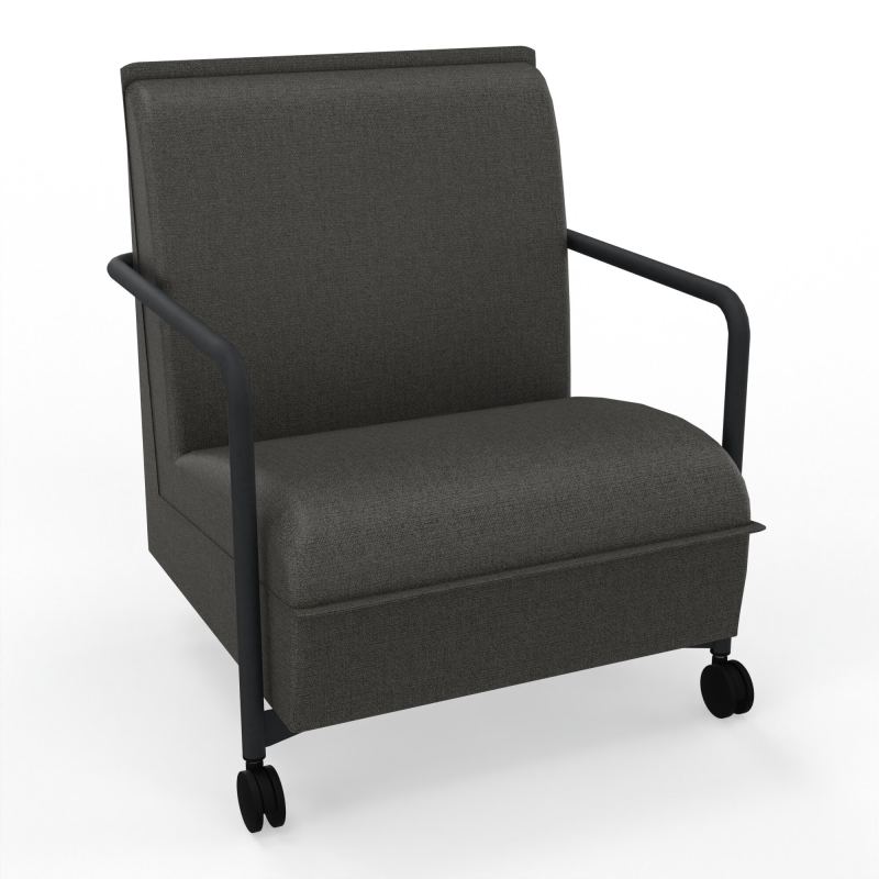 ASSISE LOUNGE MOBILE 1 PLACEAVEC DOSSIER 2 PIEDS FIXES 2 ROUES B7 ZP