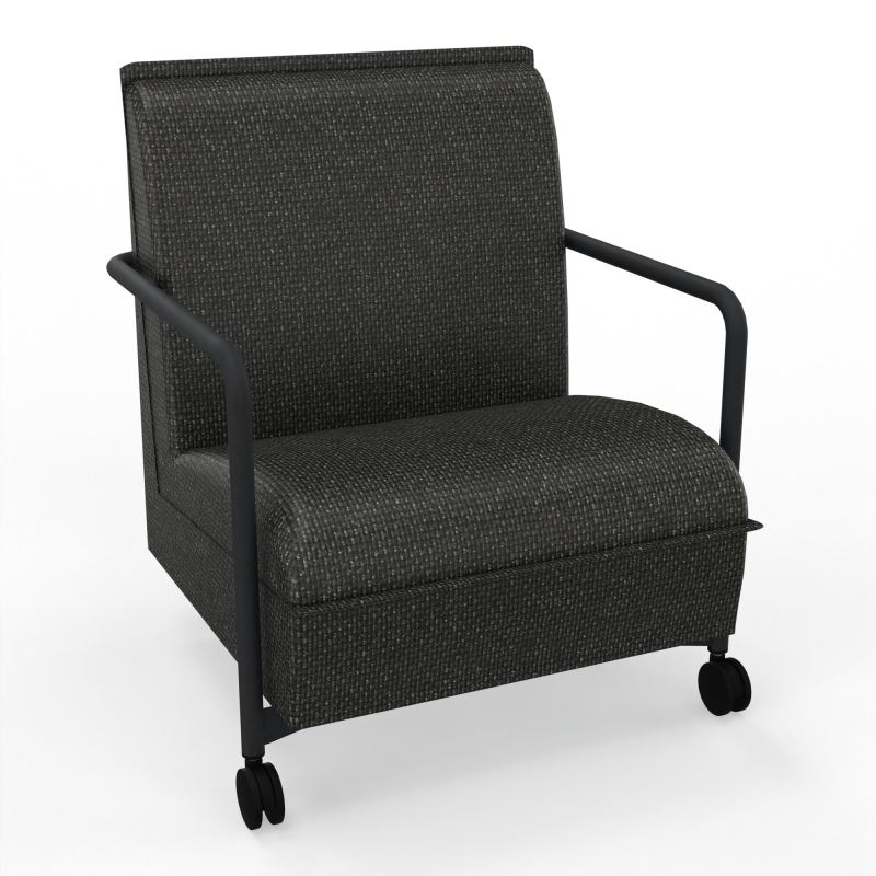 ASSISE LOUNGE MOBILE 1 PLACEAVEC DOSSIER 2 PIEDS FIXES 2 ROUES  T9 ZP
