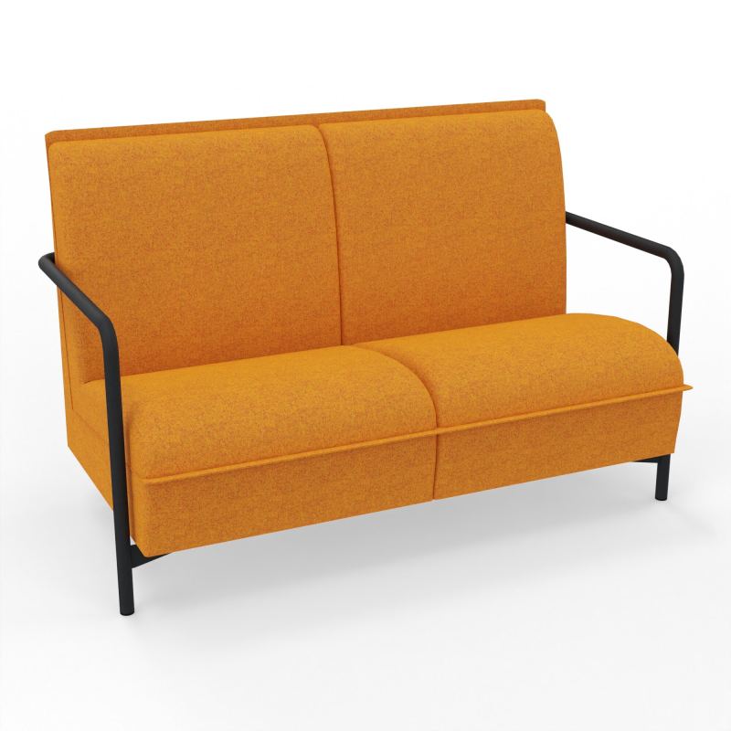 ASSISE LOUNGE 2 PLACES AVEC DOSSIER 4 PIEDS FIXES DI ZP
