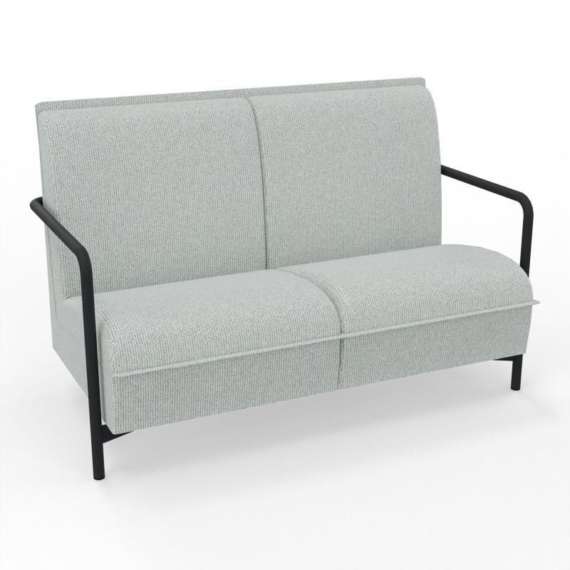 ASSISE LOUNGE 2 PLACES AVEC DOSSIER 4 PIEDS FIXES  T8 ZP