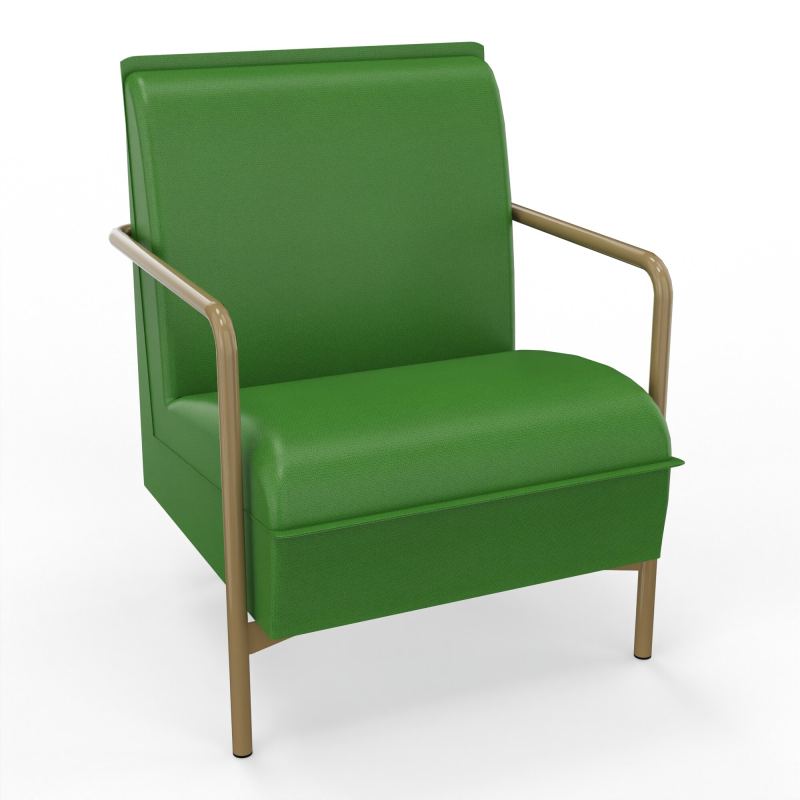 ASSISE RESTAURATION 1 PL AVEC DOSSIER 4 PIEDS FIXES A1 Z3