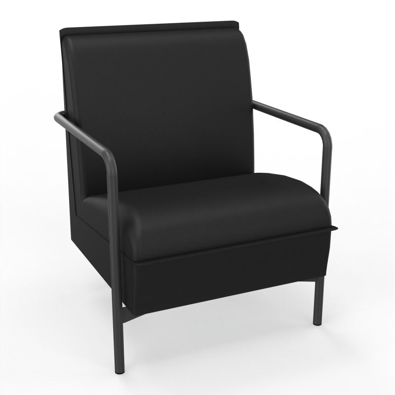 ASSISE RESTAURATION 1 PL AVEC DOSSIER 4 PIEDS FIXES A6 SC