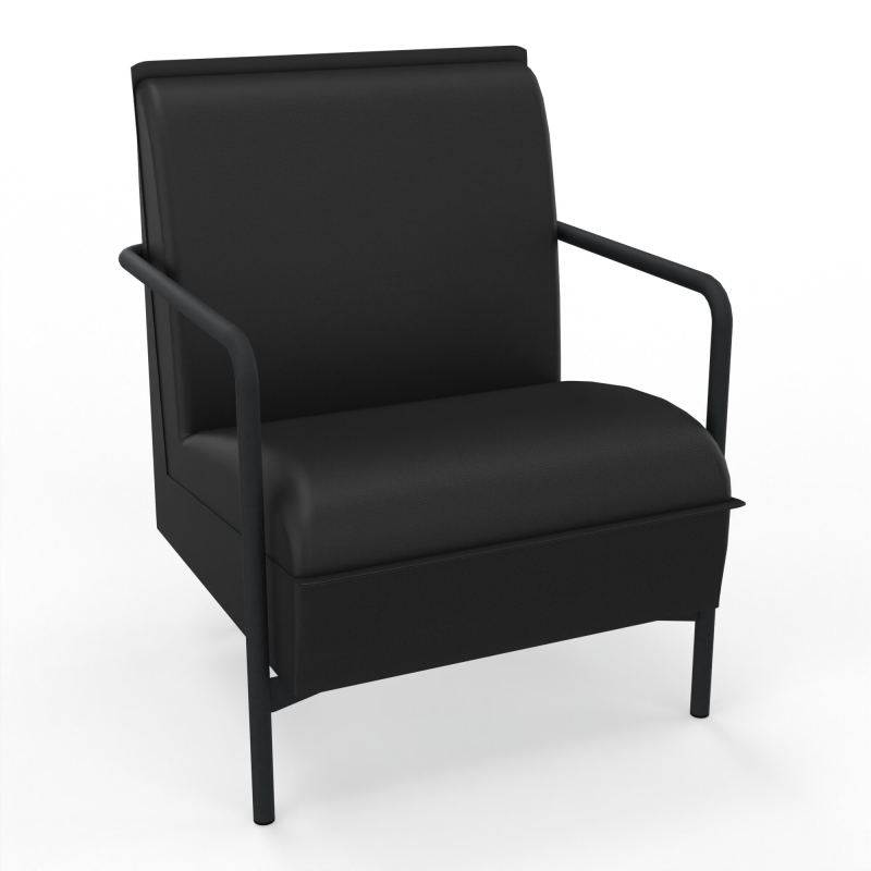 ASSISE RESTAURATION 1 PL AVEC DOSSIER 4 PIEDS FIXES A6 ZP