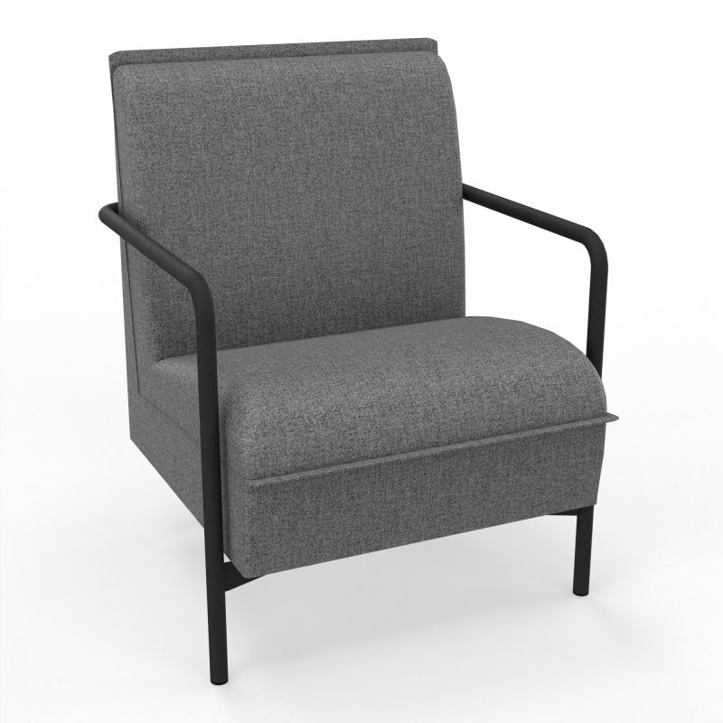 ASSISE RESTAURATION 1 PL AVEC DOSSIER 4 PIEDS FIXES B1 ZP