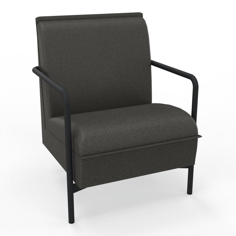 ASSISE RESTAURATION 1 PL AVEC DOSSIER 4 PIEDS FIXES B7 ZP