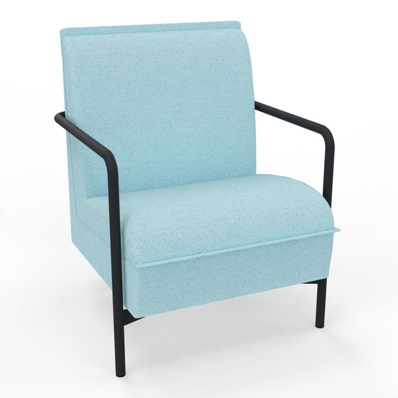 ASSISE RESTAURATION 1 PL AVEC DOSSIER 4 PIEDS FIXES BF ZP