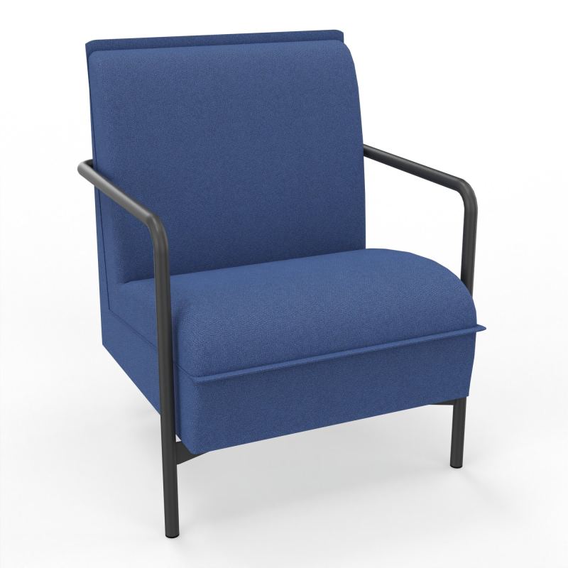 ASSISE RESTAURATION 1 PL AVEC DOSSIER 4 PIEDS FIXES BH SC