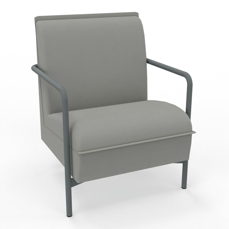 ASSISE RESTAURATION 1 PL AVEC DOSSIER 4 PIEDS FIXES CA SU
