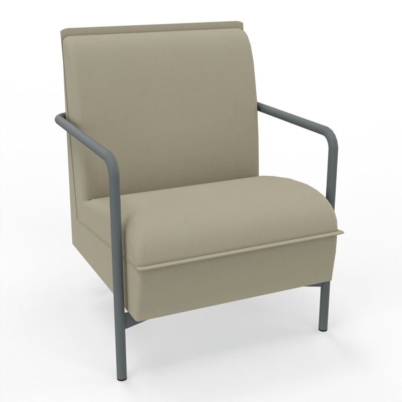 ASSISE RESTAURATION 1 PL AVEC DOSSIER 4 PIEDS FIXES CG SU