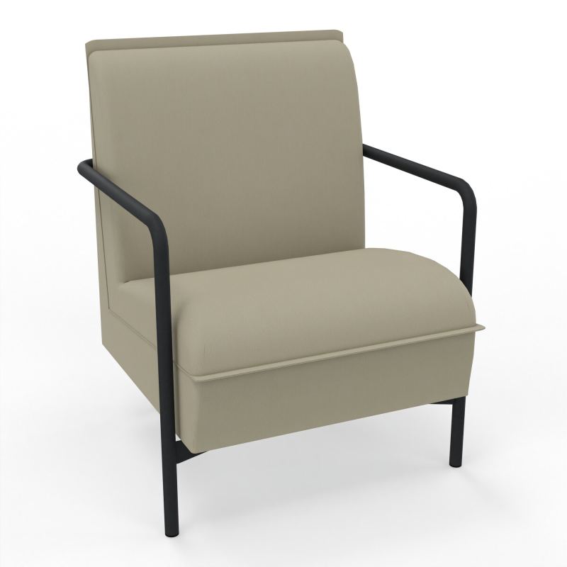 ASSISE RESTAURATION 1 PL AVEC DOSSIER 4 PIEDS FIXES CG ZP