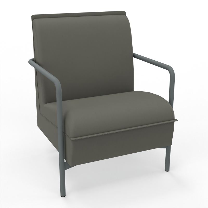 ASSISE RESTAURATION 1 PL AVEC DOSSIER 4 PIEDS FIXES CH SU