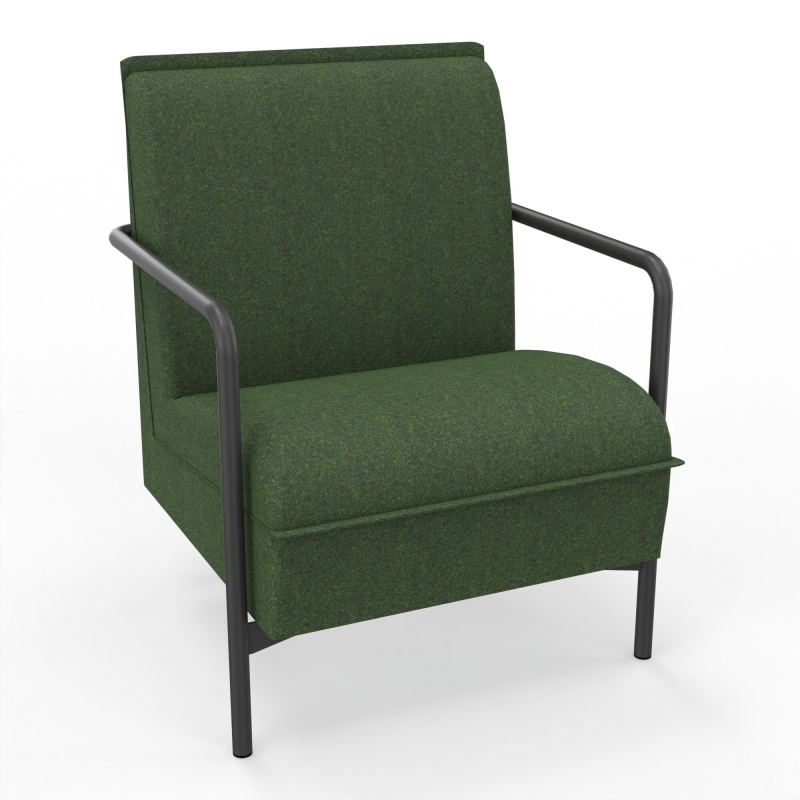 ASSISE RESTAURATION 1 PL AVEC DOSSIER 4 PIEDS FIXES DG SC