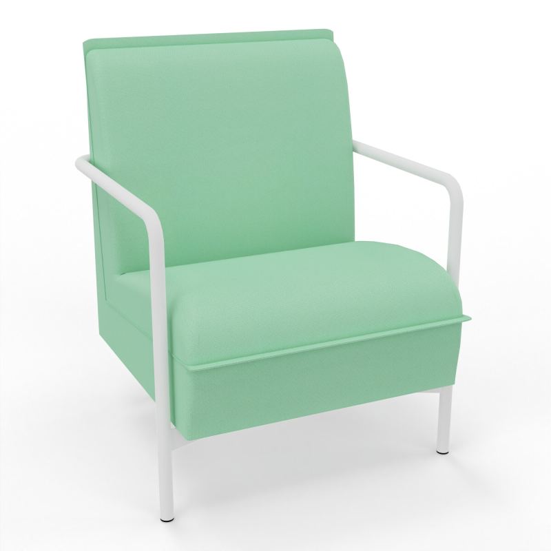 ASSISE RESTAURATION 1 PL AVEC DOSSIER 4 PIEDS FIXES E4 ZO