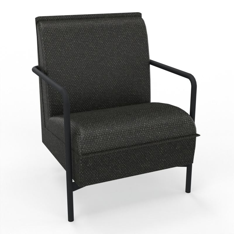 ASSISE RESTAURATION 1 PL AVEC DOSSIER 4 PIEDS FIXES  T9 ZP