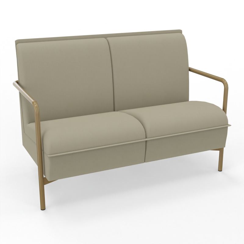 ASSISE RESTAURATION 2 PL AVEC DOSSIER 4 PIEDS FIXES CG Z3