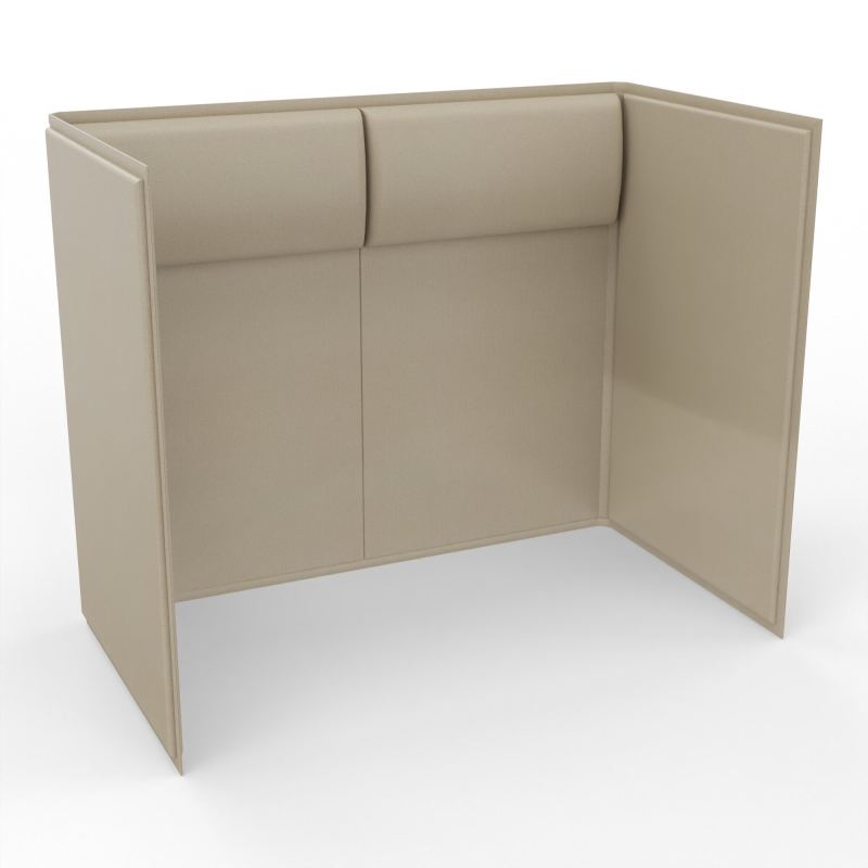 CLOISON POUR ASSISES 2 PLACES A2