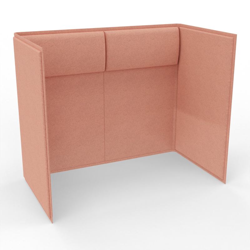 CLOISON POUR ASSISES 2 PLACES BL