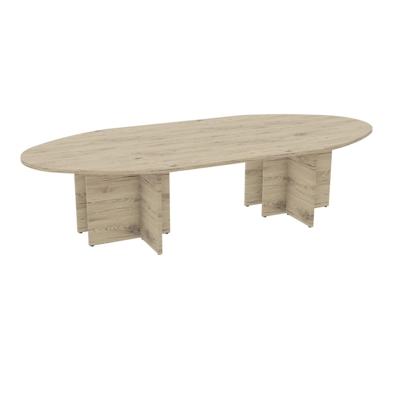 TABLE OVALE 10P L320XP140 EP30 2 PLT DRT L140+2 PLT ELLIPSES PP OBTX6 4 PIEDS PX R3 R3