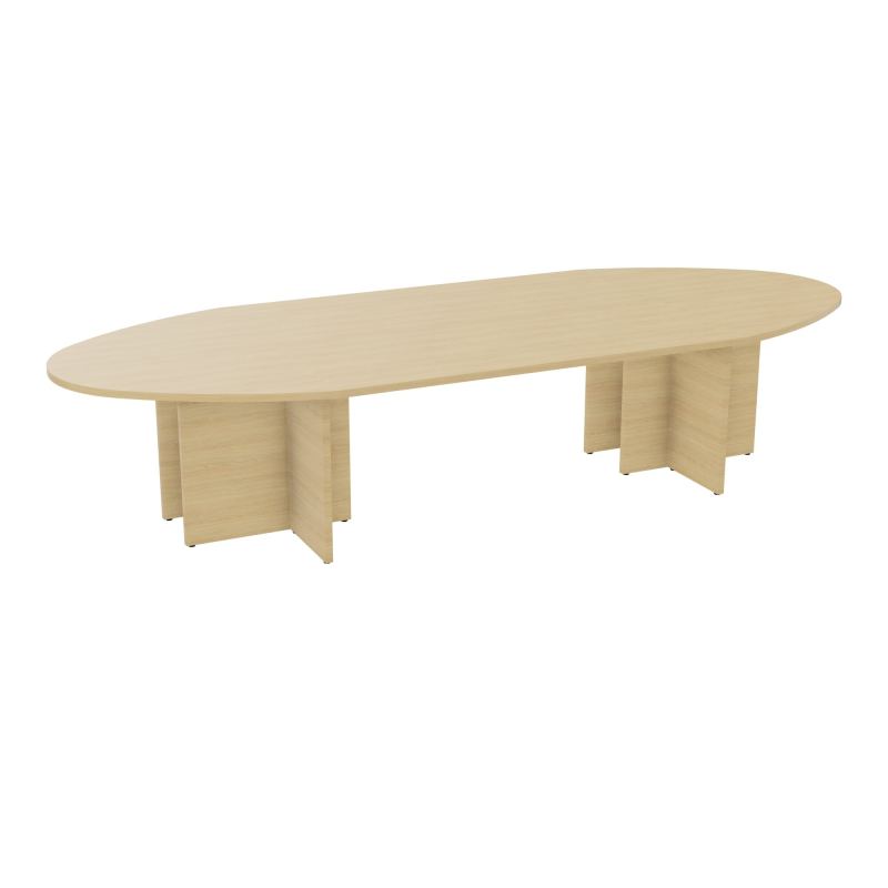 TABLE OVALE 12P L360XP140 EP30 2 PLT DRT L180+2 PLT ELLIPSES PP OBTX6 4 PIEDS PX R1 R1