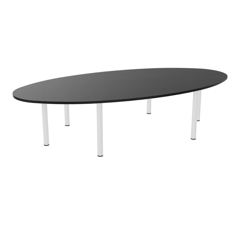 TABLE ELLIPTIQUE 10P L320XP156 EP30 2 PLTCRBE SYM L140+2 PLT ELLIPSES PP OBTX6 6 PIEDS MÉ