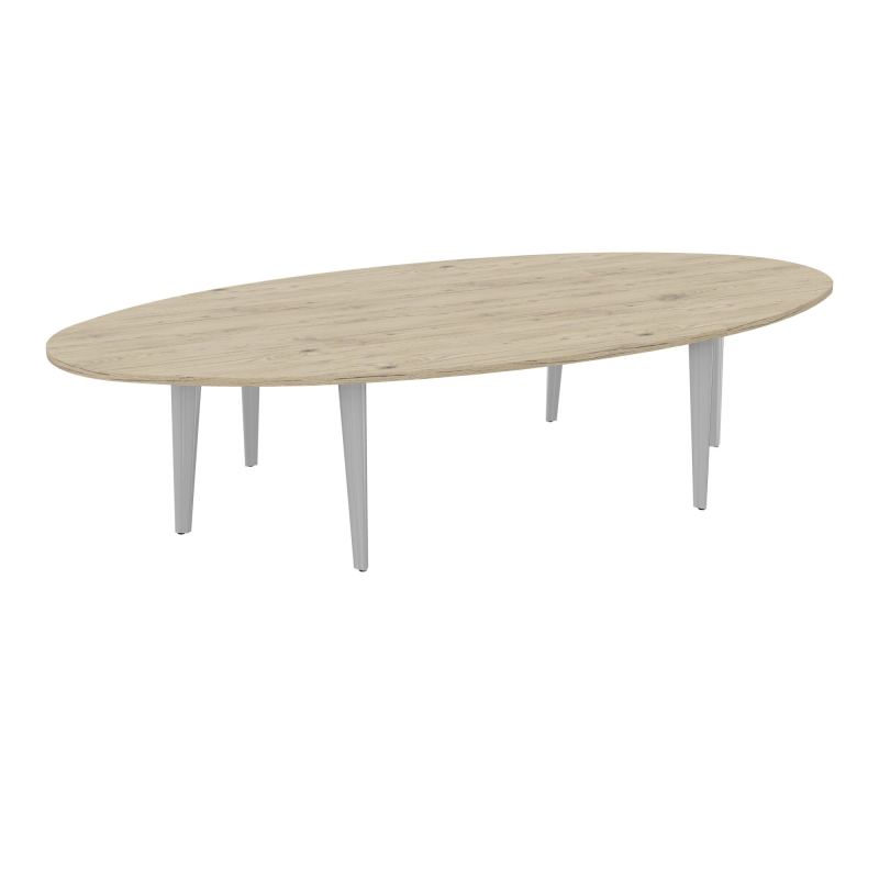 TABLE ELLIPTIQUE 10P L320XP156 EP30 2 PLTCRBE SYM L140+2 PLT ELLIPSES PP OBTX6 4+2 PIEDS T