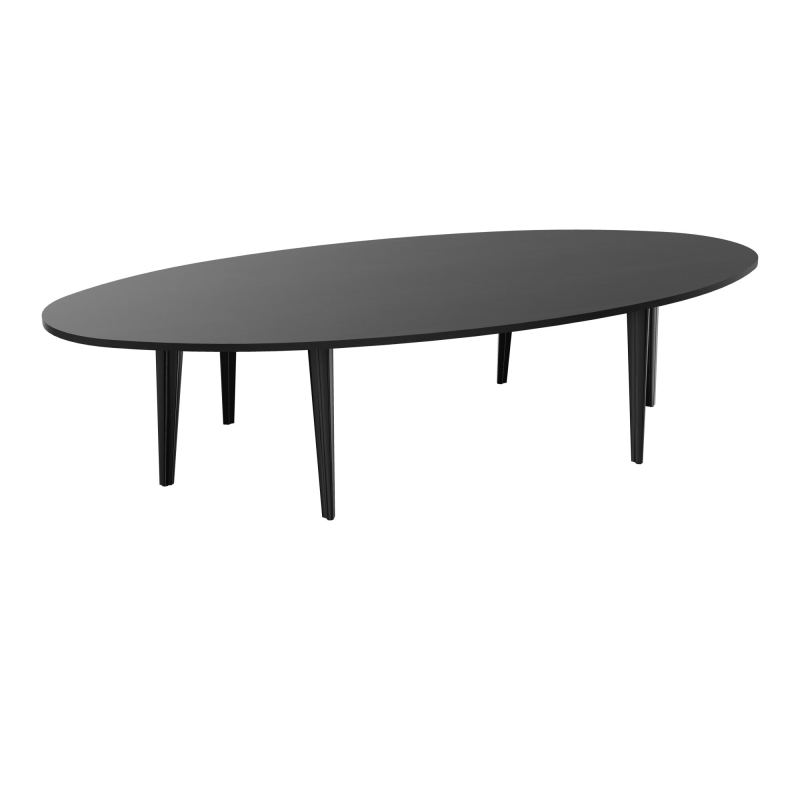 TABLE ELLIPTIQUE 10P L320XP156 EP30 2 PLTCRBE SYM L140+2 PLT ELLIPSES PP OBTX6 4+2 PIEDS