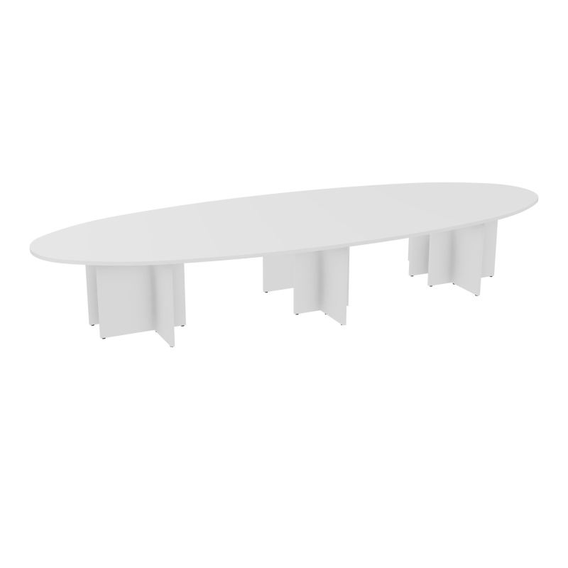 TABLE ELLIPTIQUE 14P L460XP170 EP30 4 PLT CRBE ASYM L140 (2 GCHE+2 DT)+2 PLT ELLIPSES PP