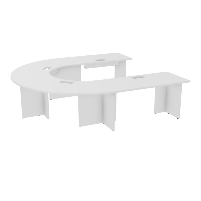 TABLE EN U 10P L275XP270 EP30 2 PLT DRT L140+2 PLT ANGLE 90° L135 DÉC TRAPPEX4+GOULOTTE+G