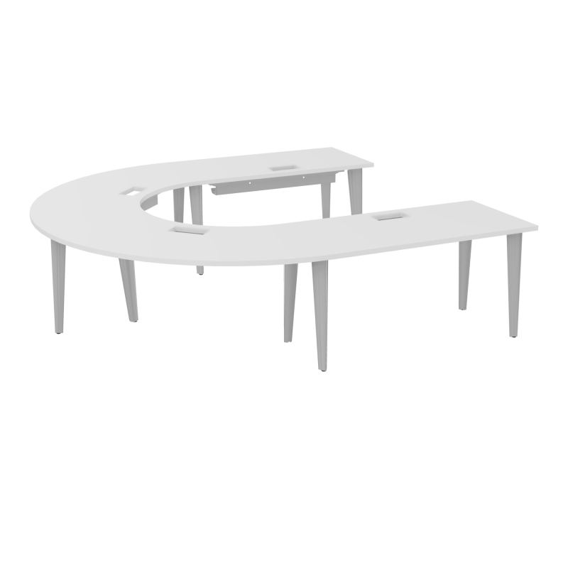 TABLE EN U 10P L275XP270 EP30 2 PLT DRT L140+2 PLT ANGLE 90° L135 DÉC TRAPPEX4+GOULOTTE +