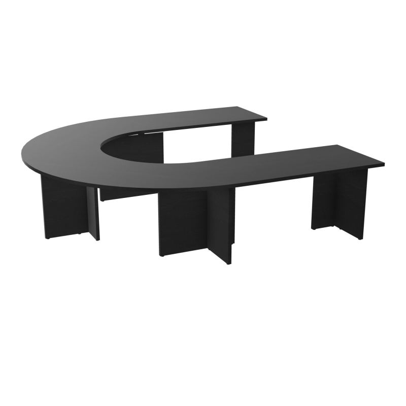 TABLE EN U 10P L275XP270 EP30 2 PLT DRT L140+2 PLT ANGLE 90° L135 PP OBTX6 5 PIEDS PX RK