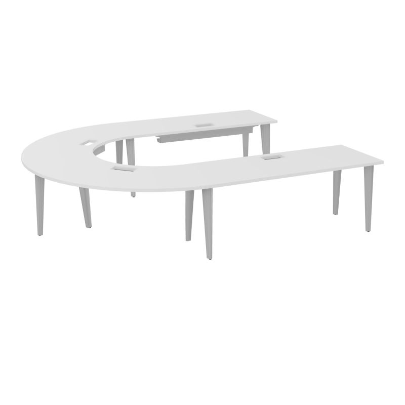 TABLE EN U 12P L315XP270 EP30 2 PLT DRT L180+2 PLT ANGLE 90° L135 DÉC TRAPPEX4+GOULOTTE +