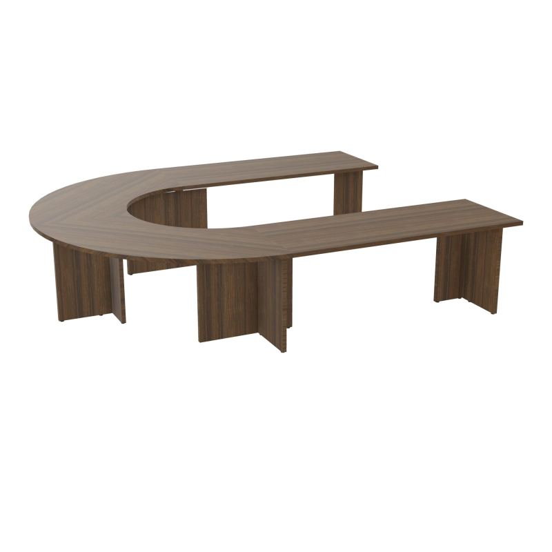 TABLE EN U 12P L315XP270 EP30 2 PLT DRT L180+2 PLT ANGLE 90° L135 PP OBTX6 5 PIEDS PX N6