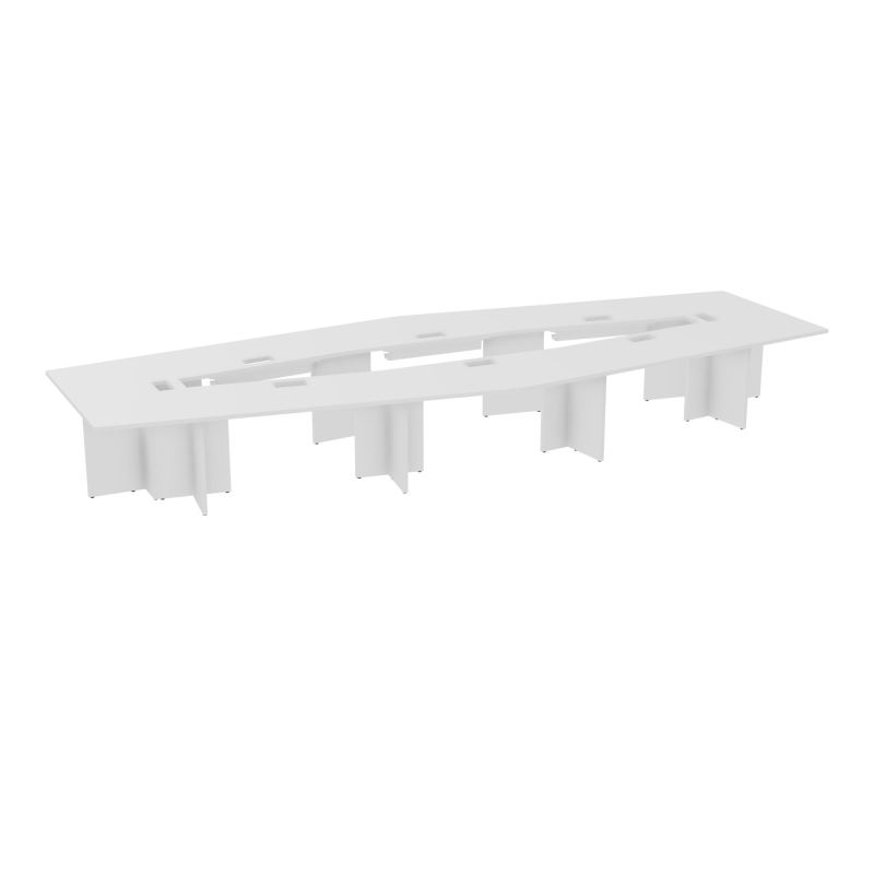 TABLE EN LOSANGE 16P L577XP217/142,5 EP30 4 PLT DRT L140+2 PLT TRAPEZE INT+2 PLT TRAPEZE