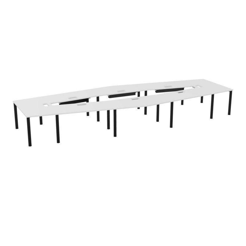 TABLE EN LOSANGE 16P L577XP217/142,5 EP30 4 PLT DRT L140+2 PLT TRAPEZE INT+2 PLT TRAPEZE
