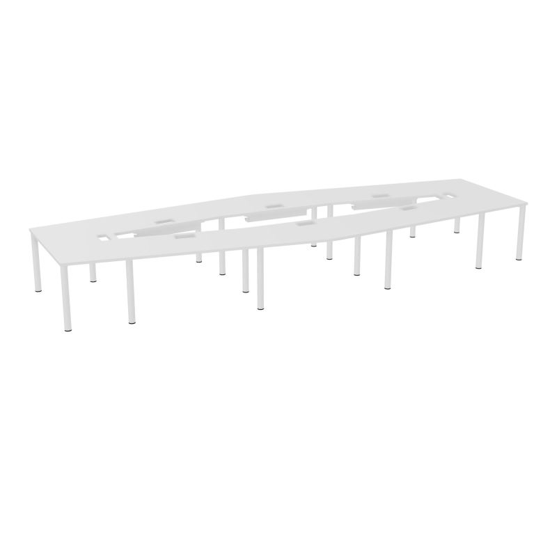TABLE EN LOSANGE 16P L577XP217/142,5 EP30 4 PLT DRT L140+2 PLT TRAPEZE INT+2 PLT TRAPEZE